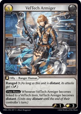 VelTech Armiger (Interference Curio Foil) (097) - asphodelparadise Foil
