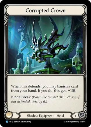 Corrupted Crown (SBW004) - Silver Age: Usurp the Shadow Throne