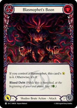 Blasmophet's Boon (IAR035) - Usurp the Shadow Throne