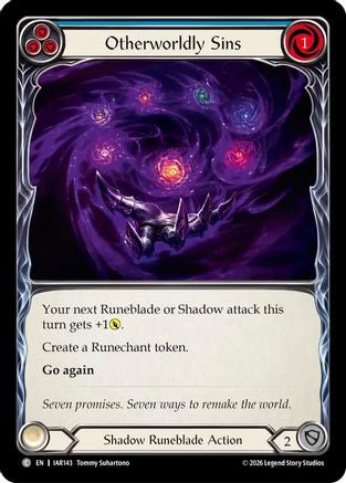Otherworldly Sins (Blue) (IAR143) - Usurp the Shadow Throne