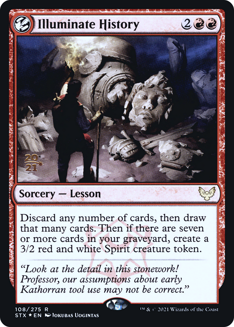 Illuminate History [Strixhaven: School of Mages Prerelease Promos]
