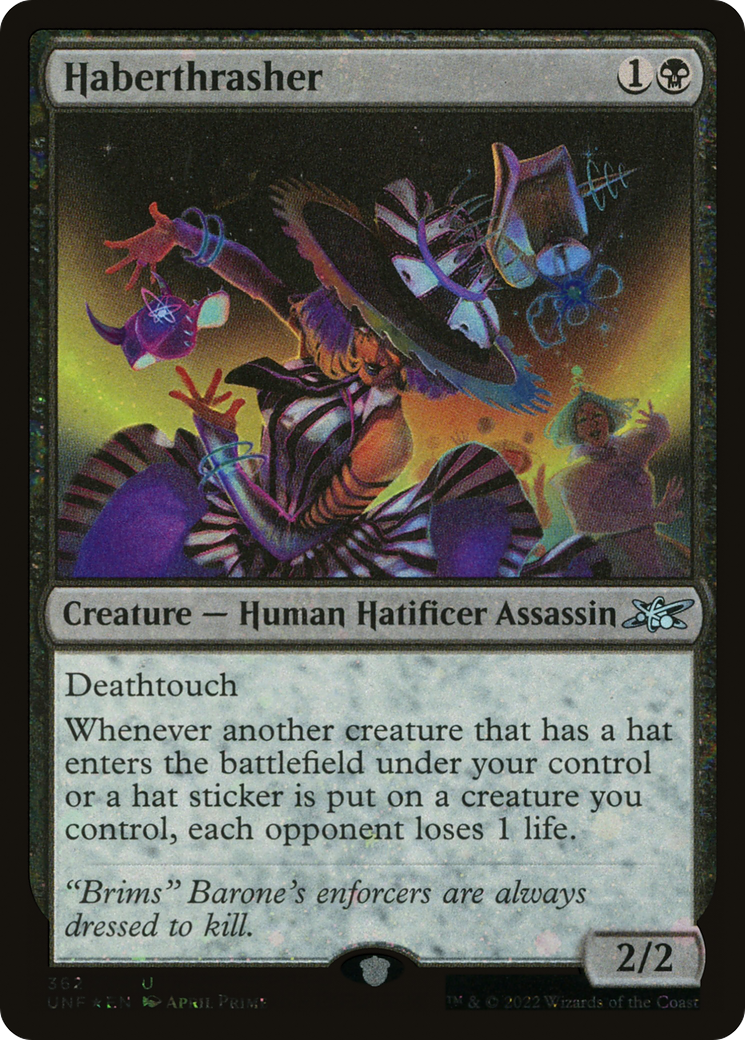 Haberthrasher (Galaxy Foil) [Unfinity]