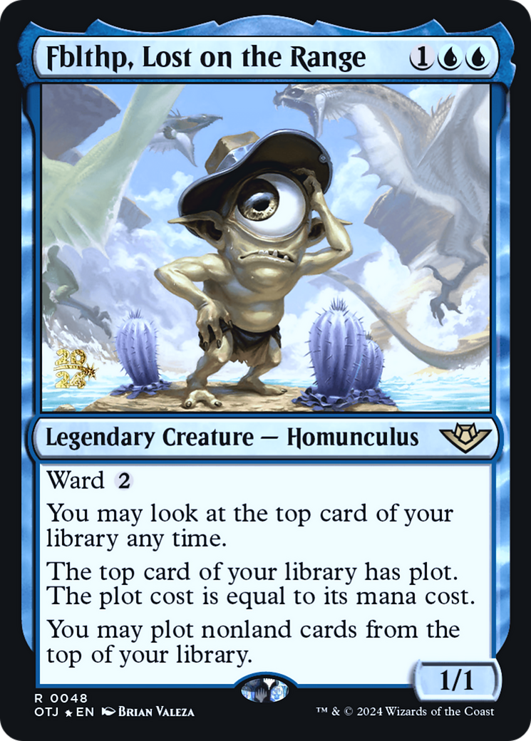 Fblthp, Lost on the Range [Outlaws of Thunder Junction Prerelease Promos]