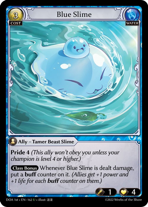 Blue Slime (162) [Dawn of Ashes: 1st Edition]