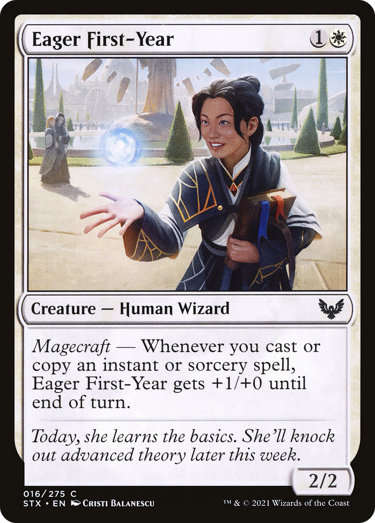 Eager First-Year [Strixhaven: School of Mages]