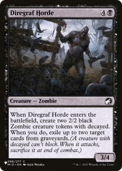 Diregraf Horde [The List Reprints]