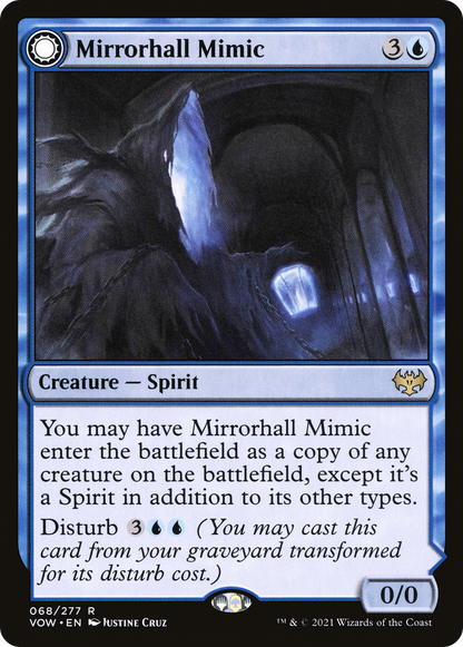Mirrorhall Mimic // Ghastly Mimicry [Innistrad: Crimson Vow]