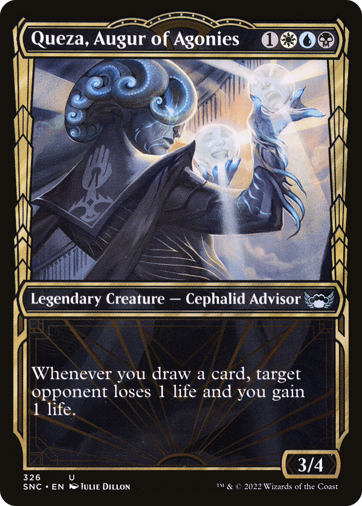 Queza, Augur of Agonies (Showcase Golden Age) [Streets of New Capenna]