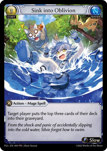 Sink into Oblivion (4) [Promotional Cards]