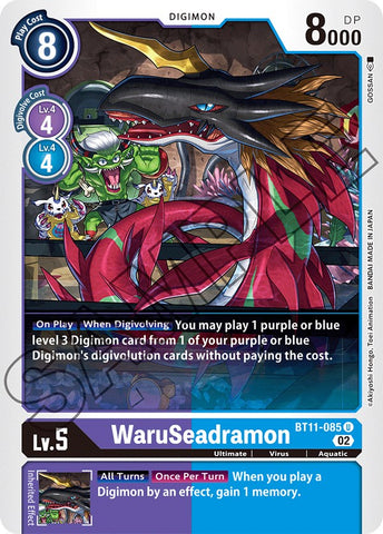 WaruSeadramon [BT11-085] [Dimensional Phase]