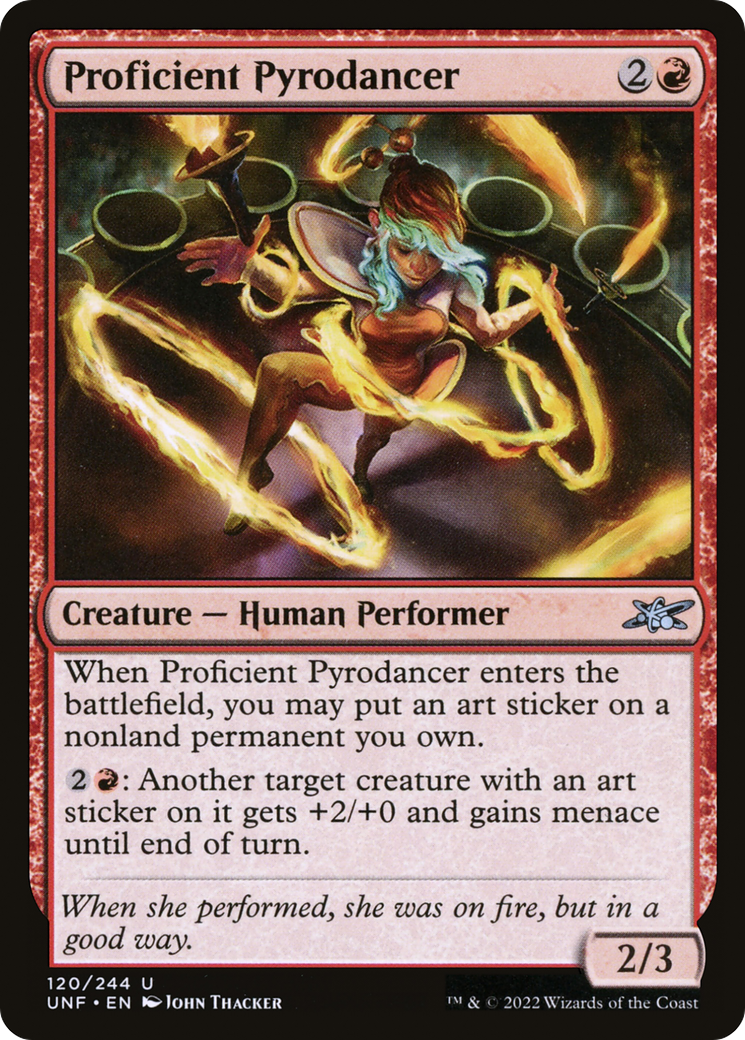 Proficient Pyrodancer [Unfinity]