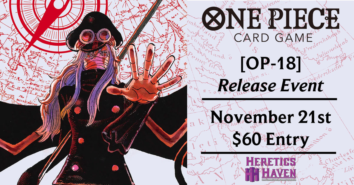 One Piece TCG [OP-18] Release Event November 21st