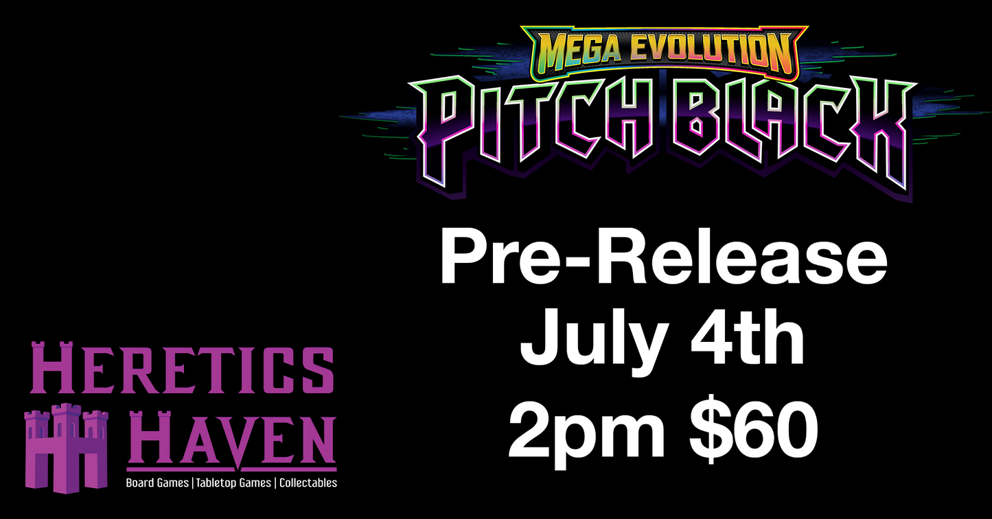 Pokemon Pitch Black Pre-Release