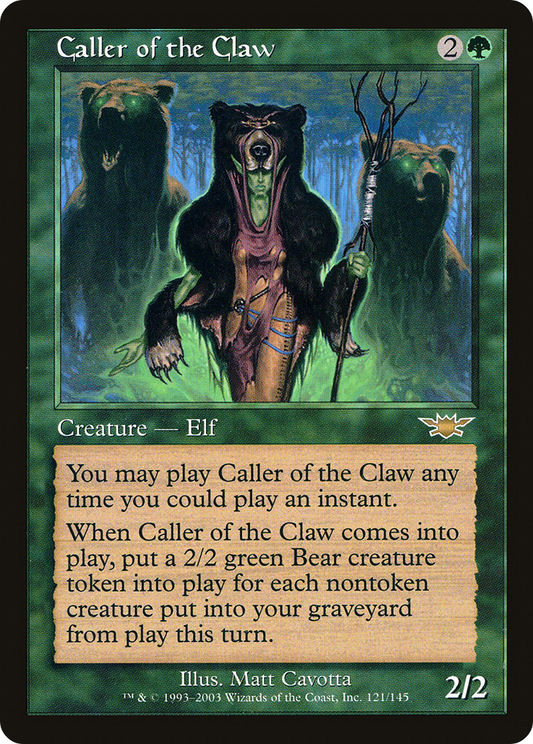 Caller of the Claw [Legions]
