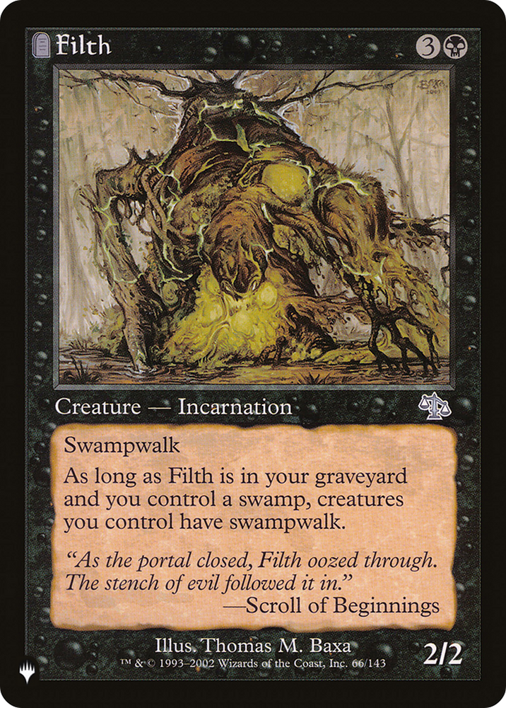 Filth [The List Reprints]