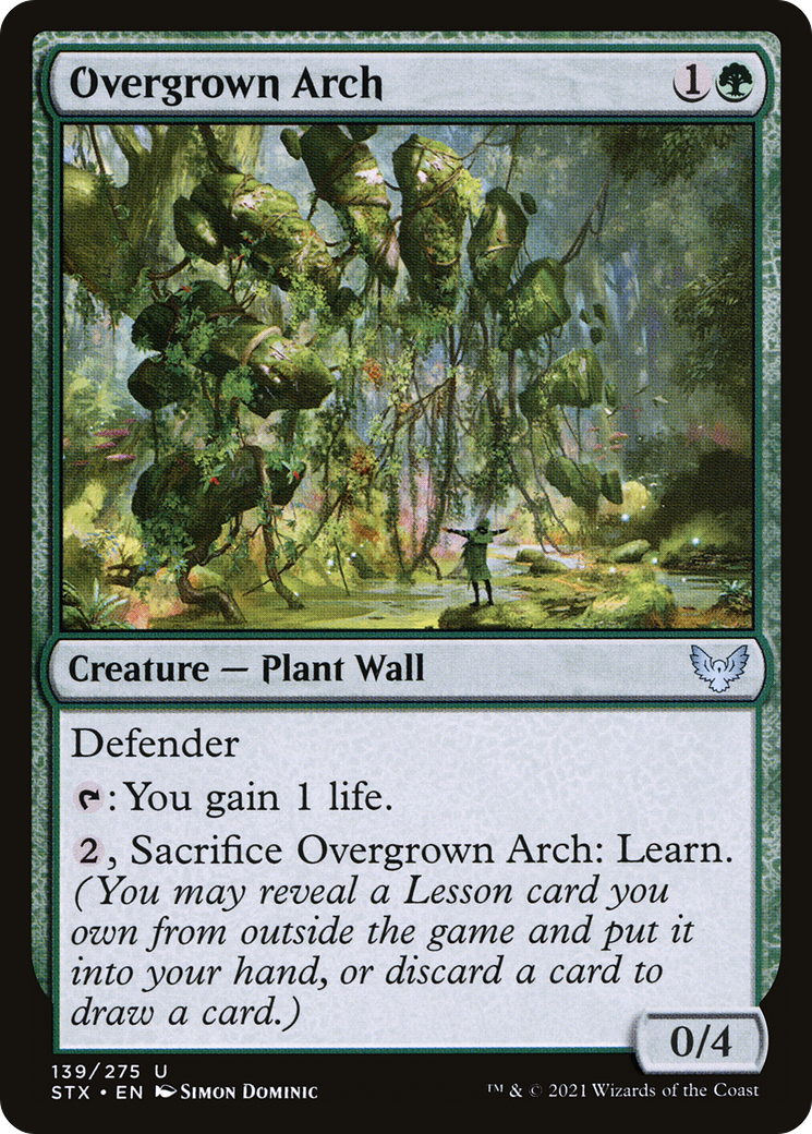 Overgrown Arch [Strixhaven: School of Mages]