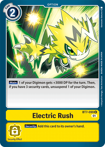 Electric Rush [BT7-099] [Next Adventure]