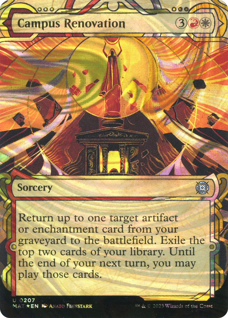 Campus Renovation (Showcase Halo Foil) [March of the Machine: The Aftermath]