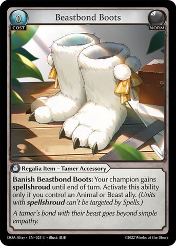 Beastbond Boots (023) [Dawn of Ashes: Alter Edition]