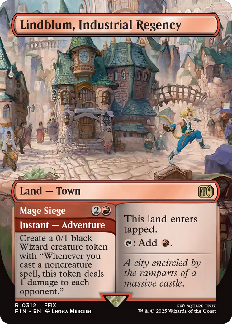 Lindblum, Industrial Regency (Borderless) [FINAL FANTASY]