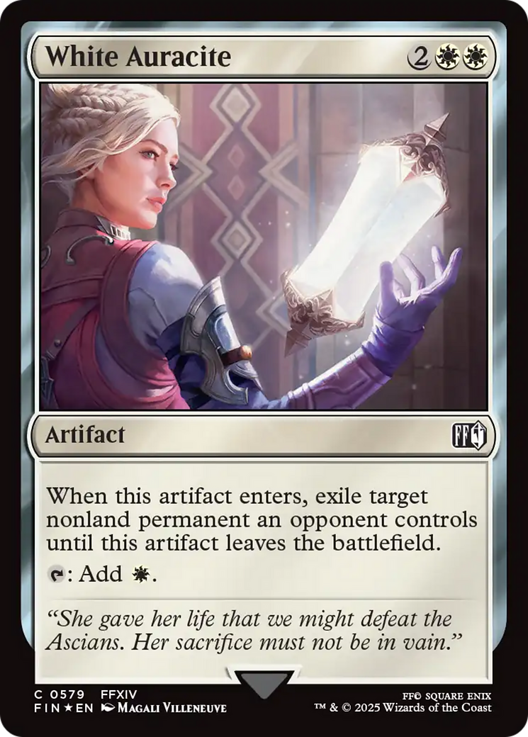 White Auracite (Surge Foil) [FINAL FANTASY]
