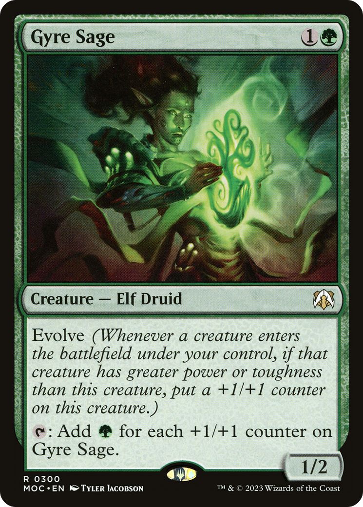 Gyre Sage [March of the Machine Commander]