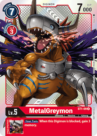 MetalGreymon [ST1-09] (Tournament Pack Vol.2) [Starter Deck: Gaia Red Promos]