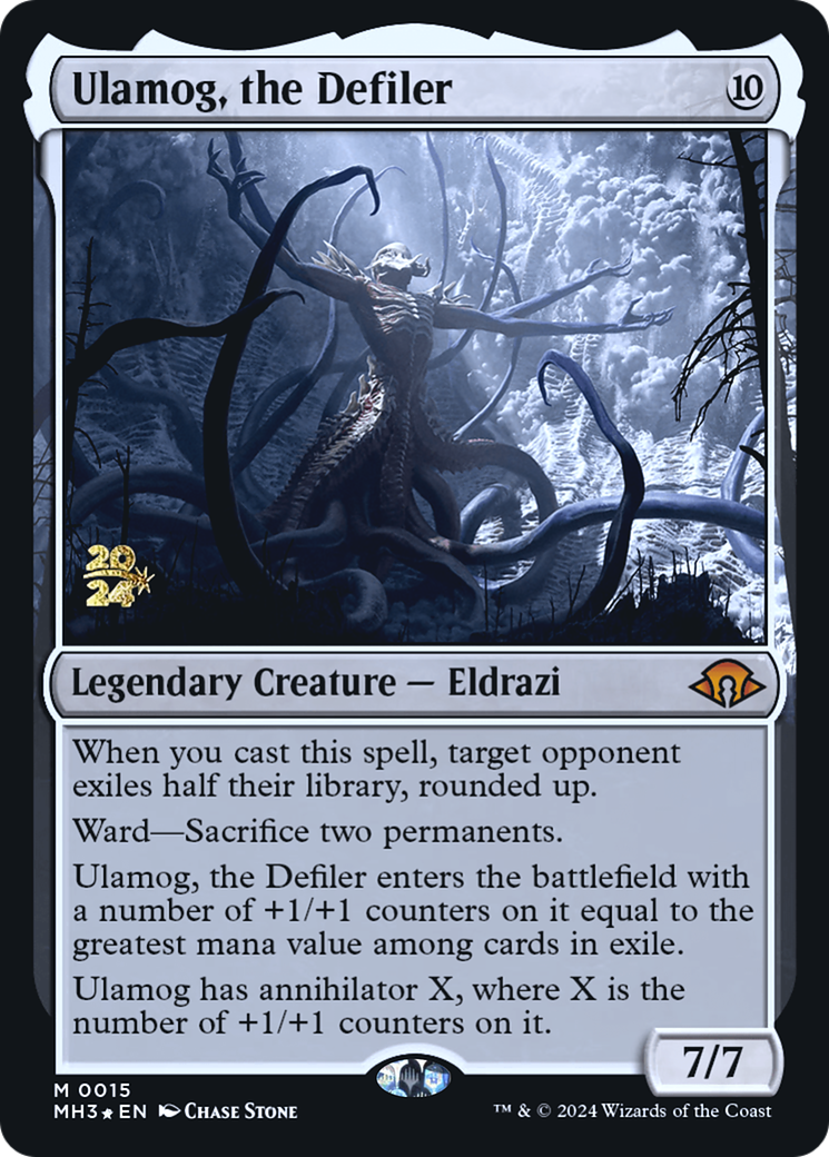 Ulamog, the Defiler [Modern Horizons 3 Prerelease Promos]
