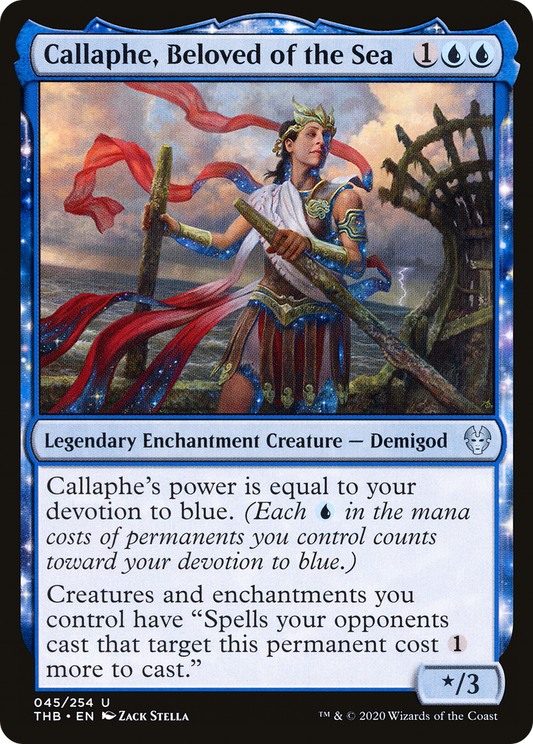Callaphe, Beloved of the Sea [Theros Beyond Death]