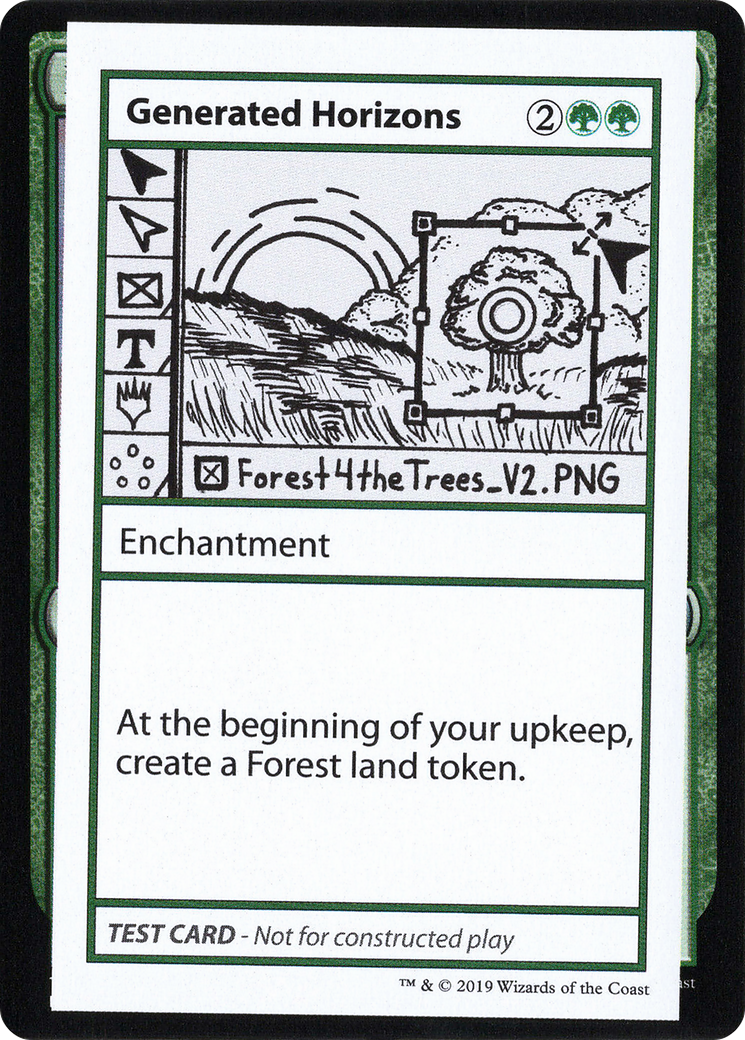 Generated Horizons (2021 Edition) [Mystery Booster Playtest Cards]