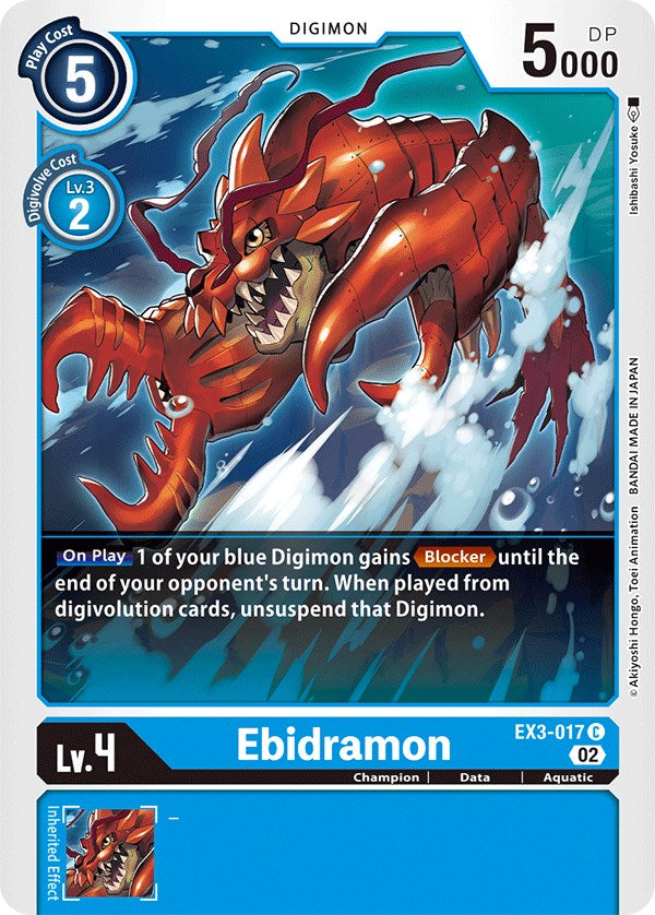 Ebidramon [EX3-017] [Draconic Roar]