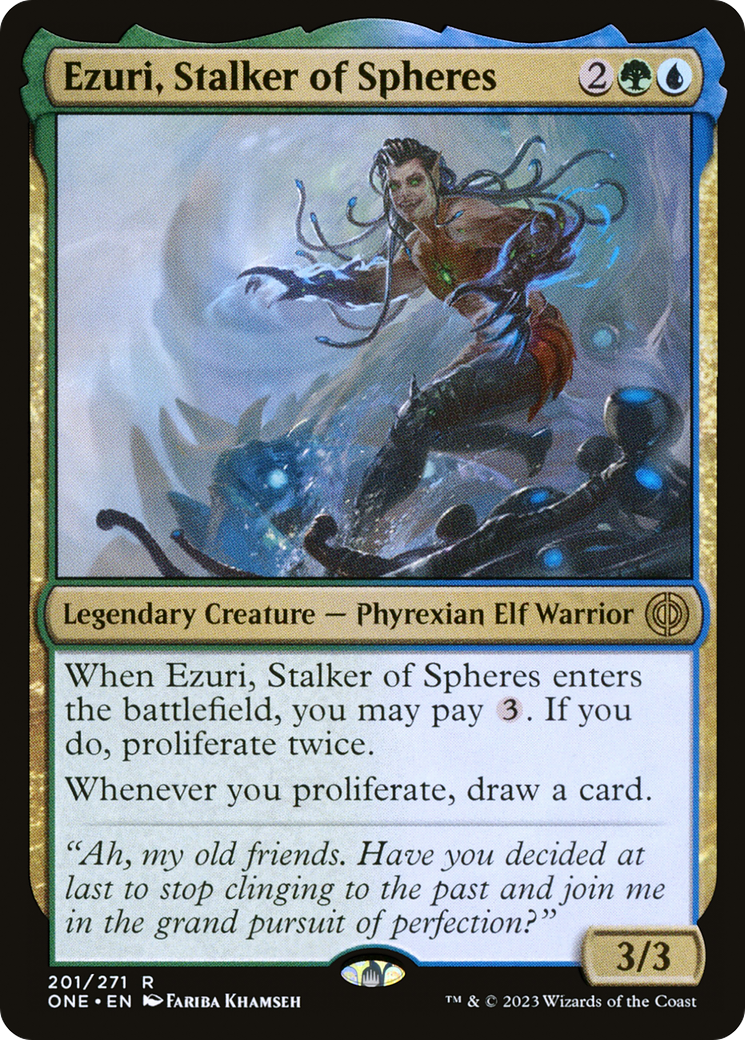 Ezuri, Stalker of Spheres [Phyrexia: All Will Be One]