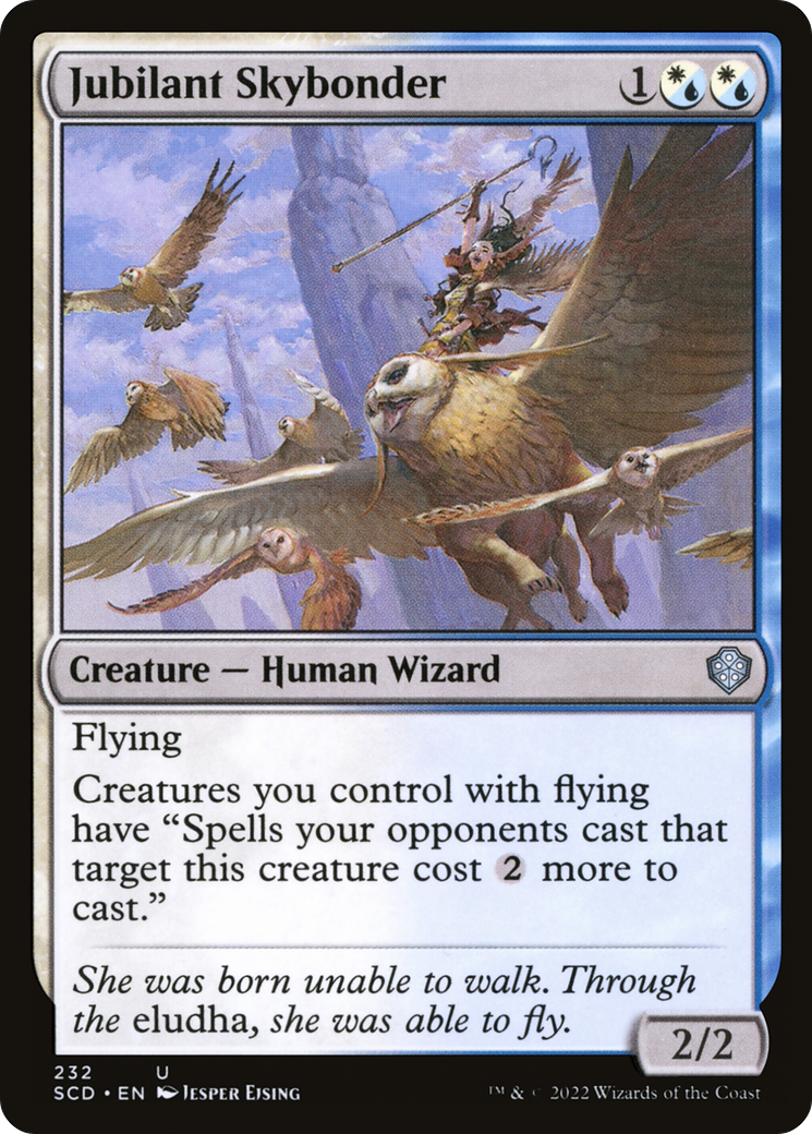 Jubilant Skybonder [Starter Commander Decks]
