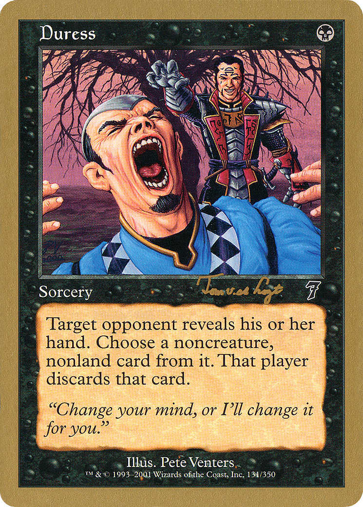 Duress (Tom van de Logt) [World Championship Decks 2001]