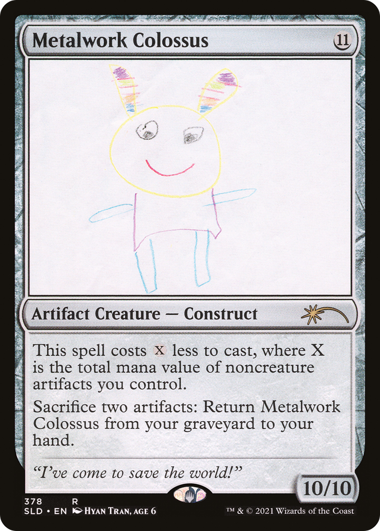 Metalwork Colossus (378) [Secret Lair Drop Series]