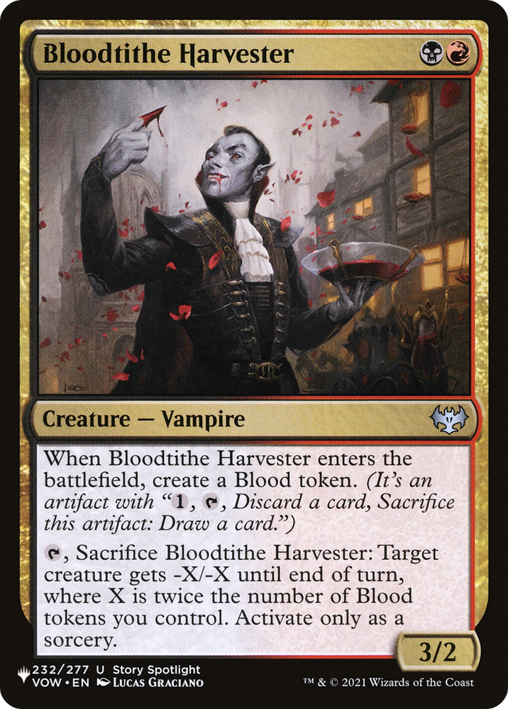 Bloodtithe Harvester [The List Reprints]