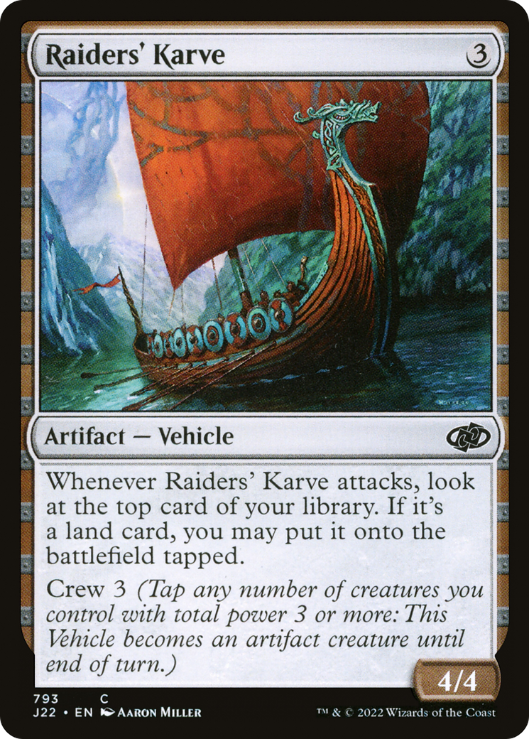 Raiders' Karve [Jumpstart 2022]