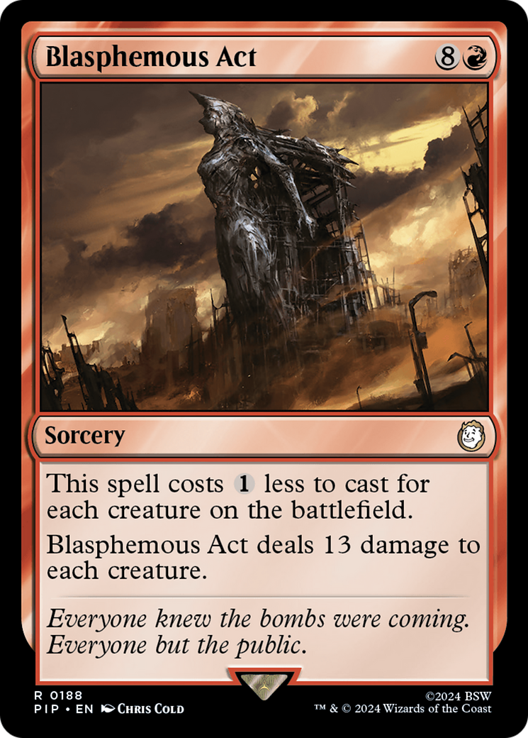 Blasphemous Act [Fallout]