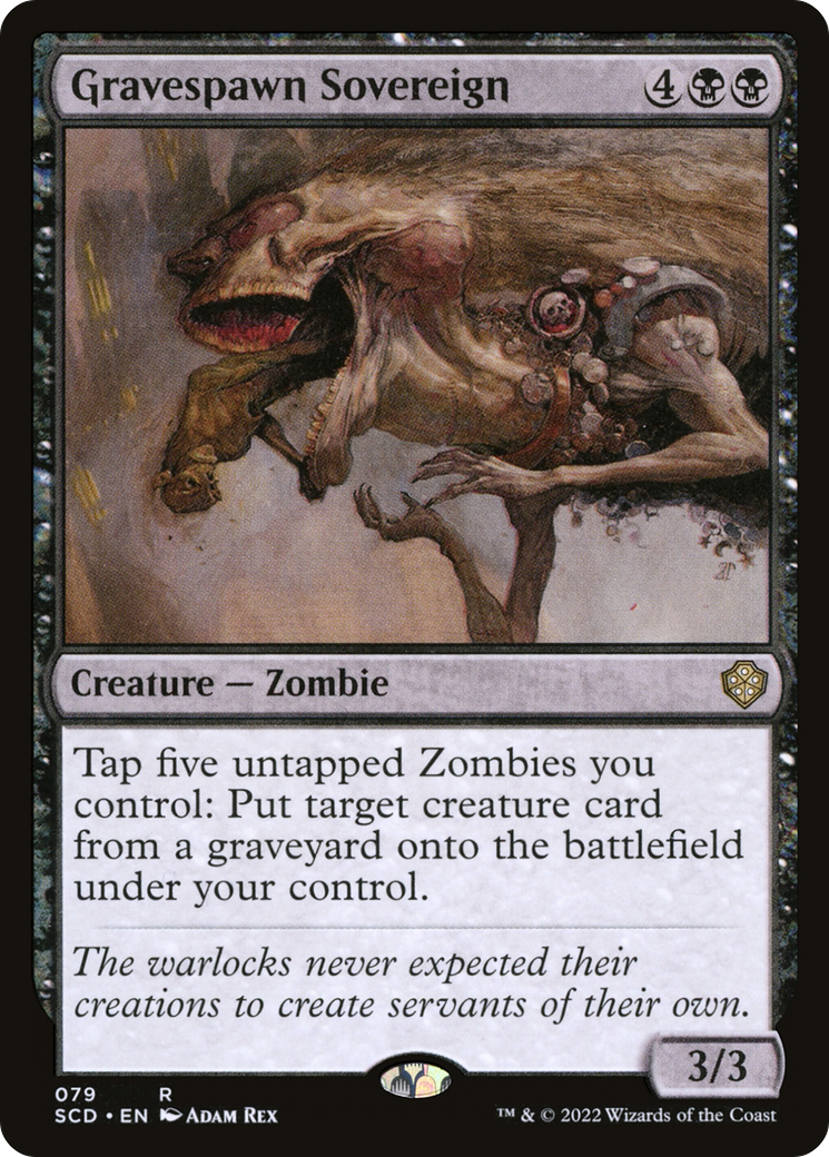 Gravespawn Sovereign [Starter Commander Decks]