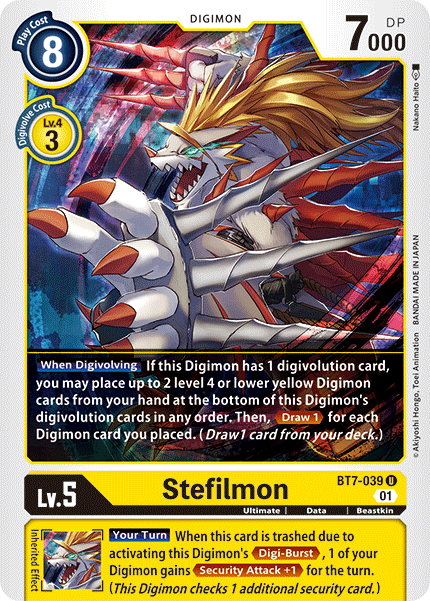 Stefilmon [BT7-039] [Next Adventure]