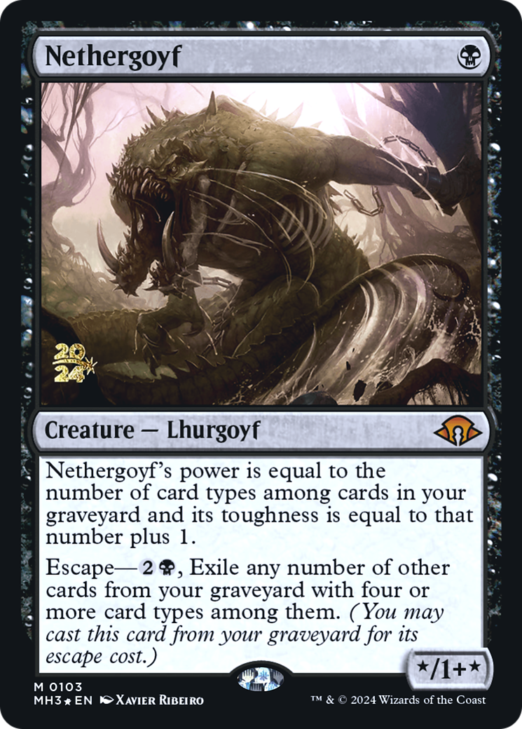 Nethergoyf [Modern Horizons 3 Prerelease Promos]