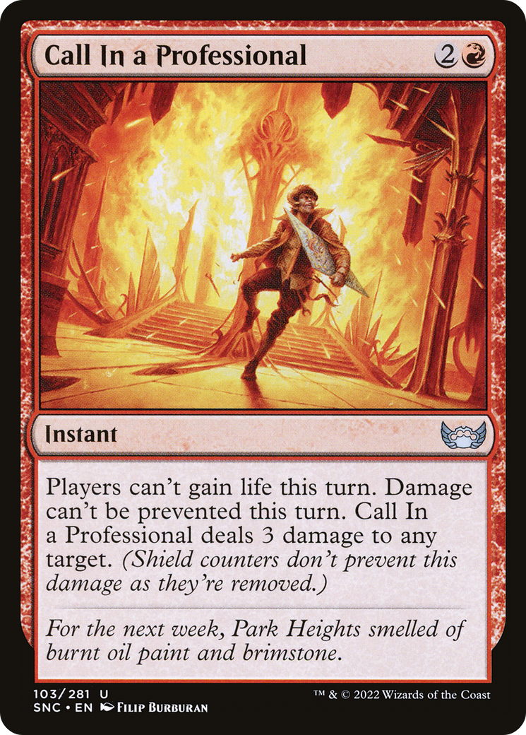Call In a Professional [Streets of New Capenna]