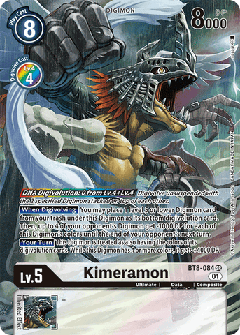 Kimeramon [BT8-084] (Alternate Art) [New Awakening]