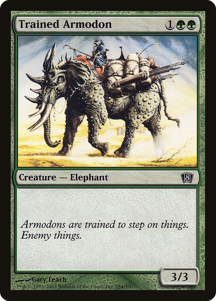 Trained Armodon [Eighth Edition]