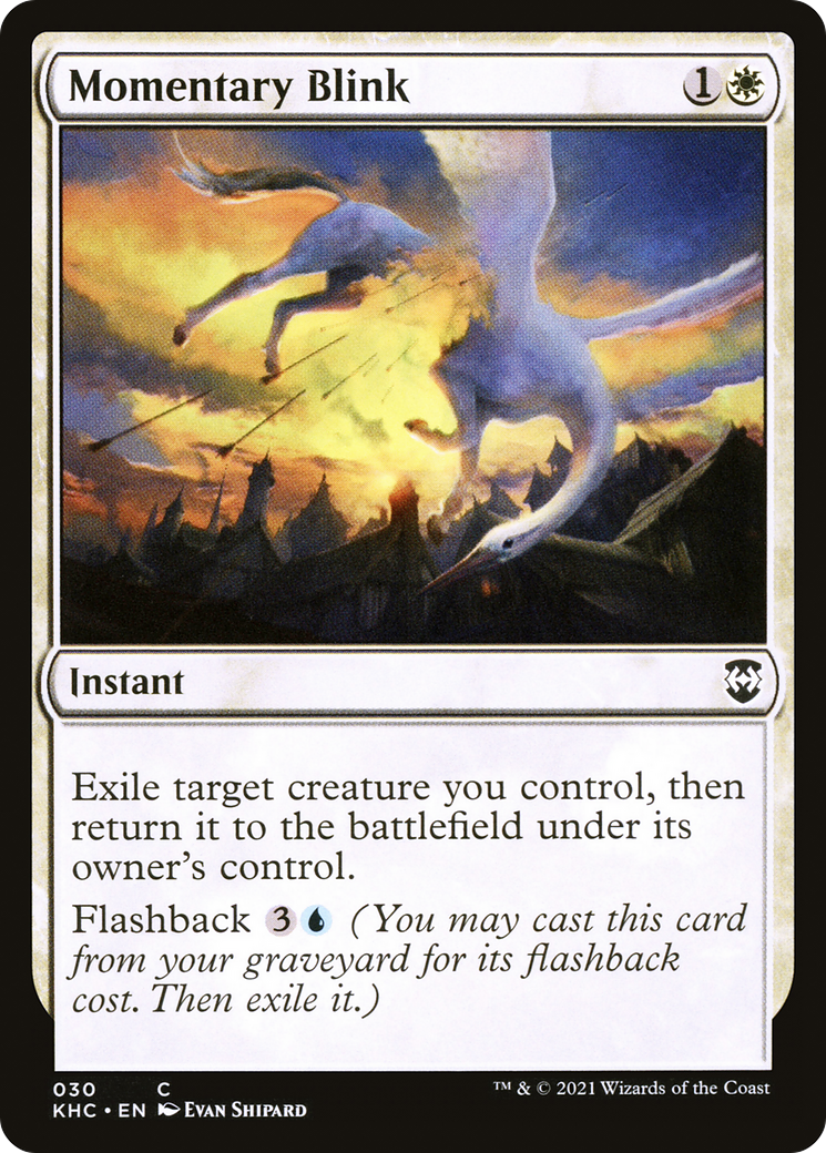Momentary Blink [Kaldheim Commander]