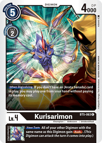 Kurisarimon [BT5-063] [Battle of Omni]