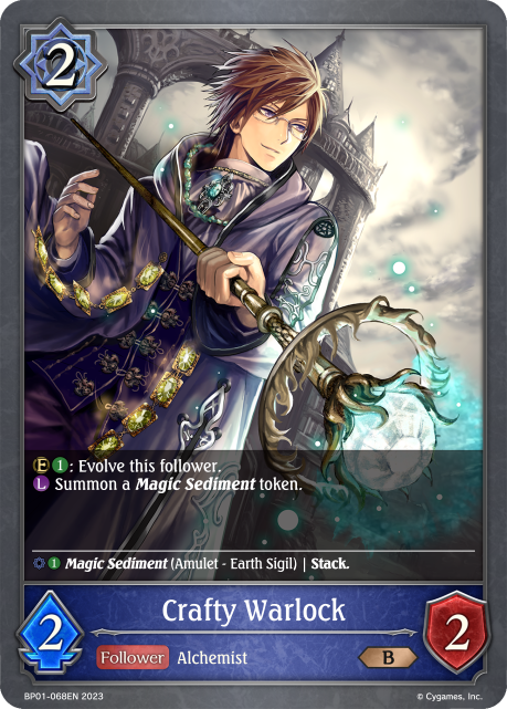 Crafty Warlock (BP01-068EN) [Advent of Genesis]