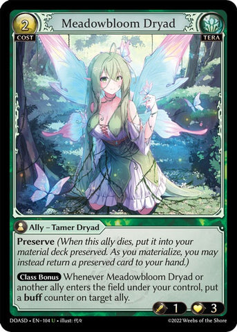 Meadowbloom Dryad (104) [Dawn of Ashes: Starter Decks]