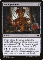 Blood Fountain [The List Reprints]